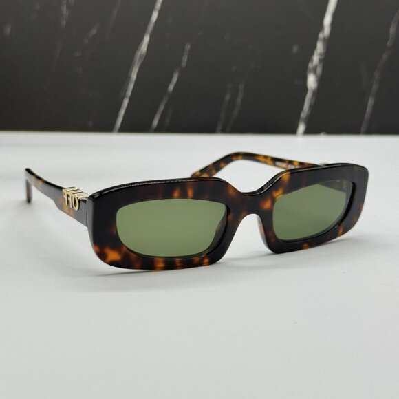 NEW OFF-WHITE OERI13C RENTON 6055 SUNGLASSES WOMEN OVAL HAVANA EYEWEAR - Picture 4 of 11